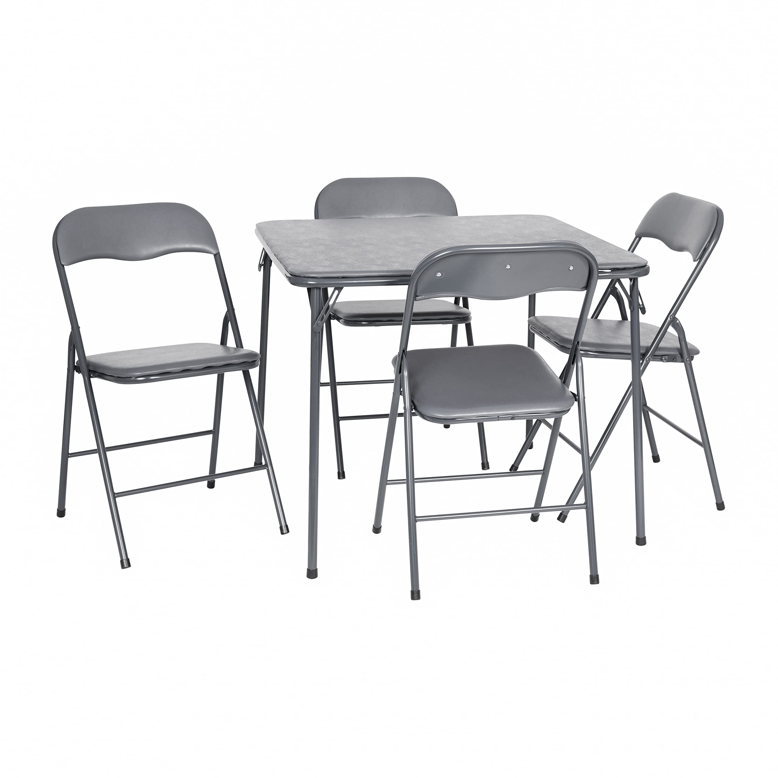 Amazon.com: Flash Furniture Madison 5-Piece Folding Card Table and
